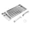 Hummer Chrome Replacement Hood Deck Vent With Handle Covers 1