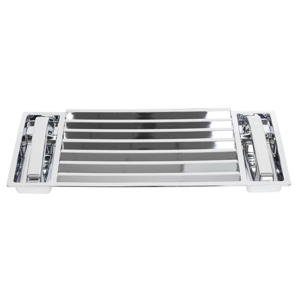 Hummer Chrome Replacement Hood Deck Vent With Handle Covers 3
