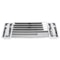 Hummer Chrome Replacement Hood Deck Vent With Handle Covers 3