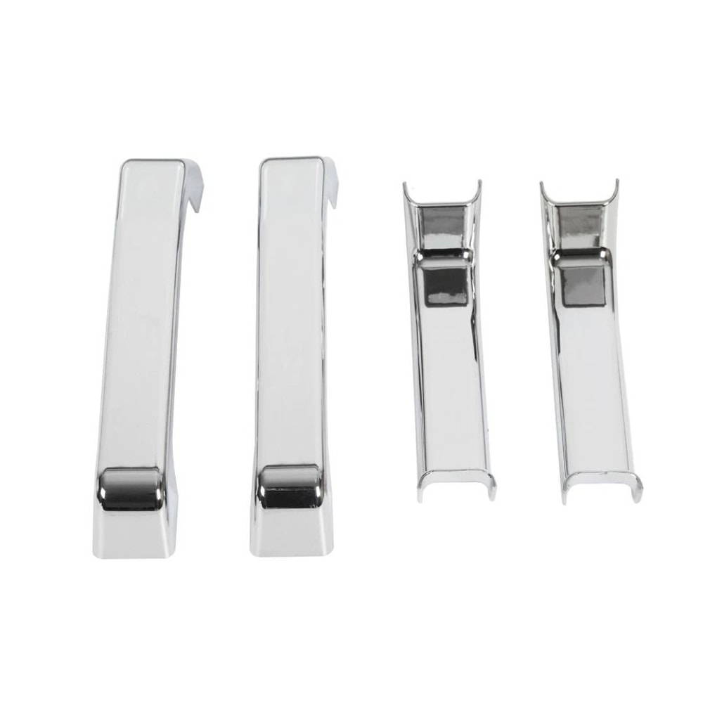 Hummer Chrome Replacement Hood Deck Vent With Handle Covers 7