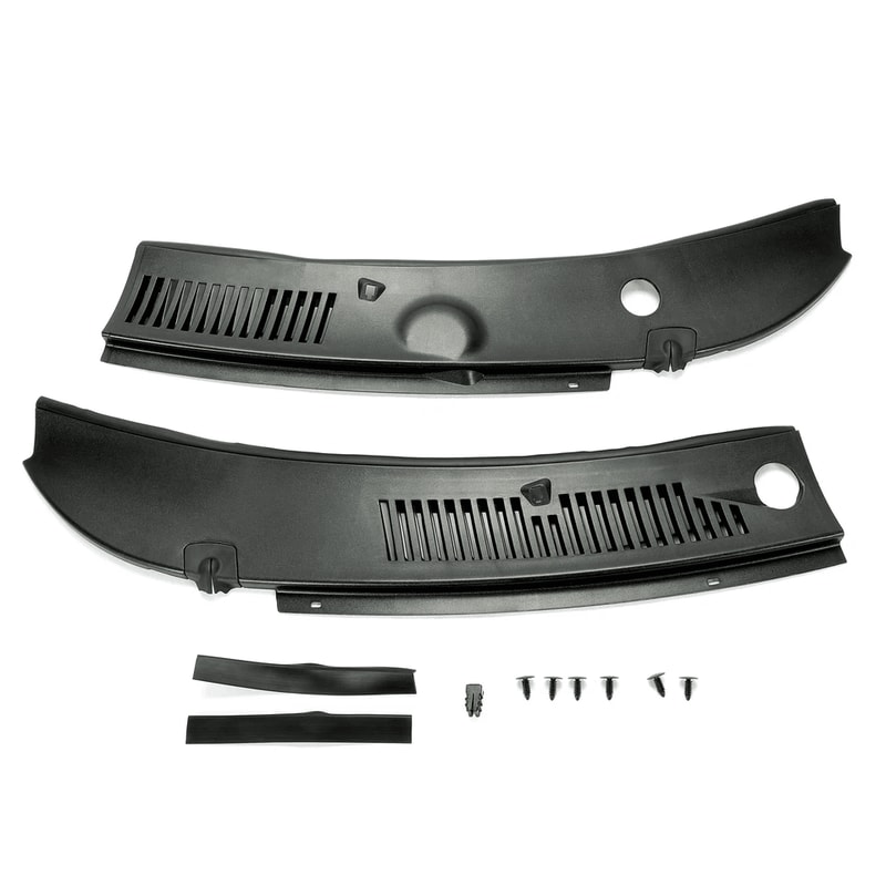 Windshield Wiper Cowl Vent Grille Panel Hood For Ford Mustang 9