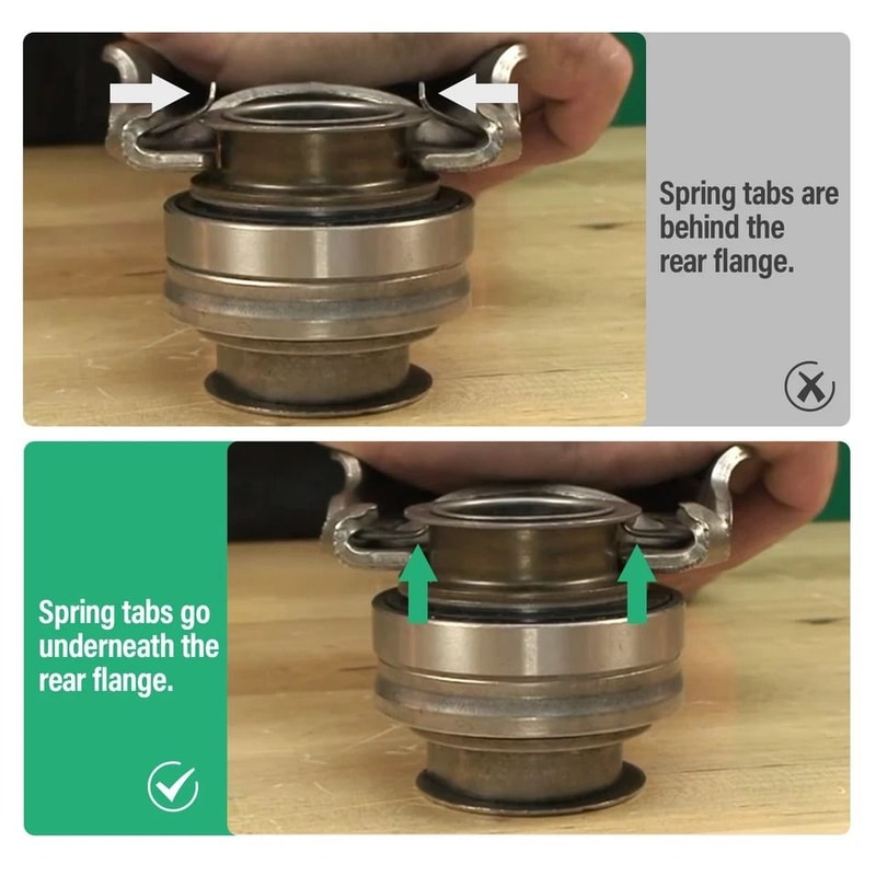 Clutch Fork Boot Kit With Throwout Bearing Pivot Ball Manual Transmission Replacement 1