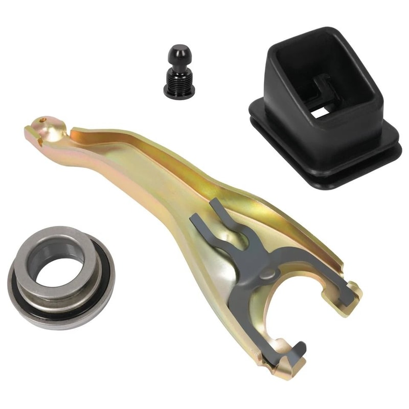 Clutch Fork Boot Kit With Throwout Bearing Pivot Ball Manual Transmission Replacement 12