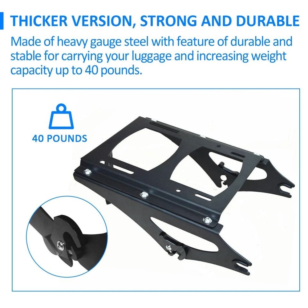 Harley Davidson Touring Detach Motorcycle Luggage Rack 5