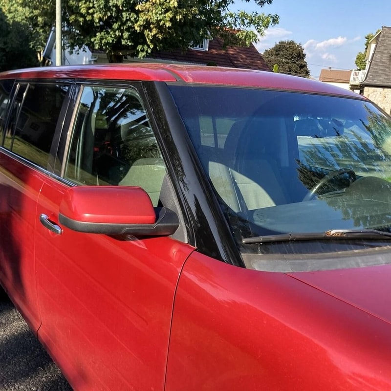 Flex Right Windshield Outer Pillar Trim OEM Replacement 4