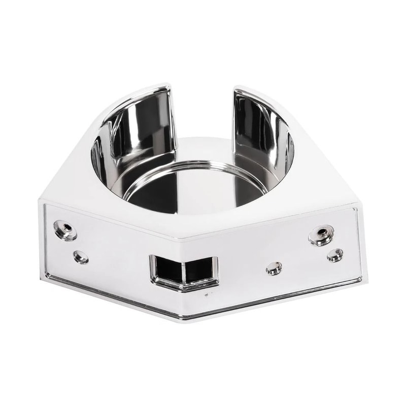 Chrome Left Driver DS Console Cup Holder For Freightliner Classic FLD 0