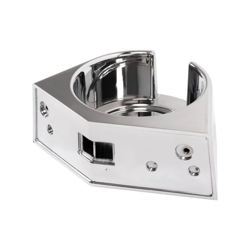 Chrome Left Driver DS Console Cup Holder For Freightliner Classic FLD 4