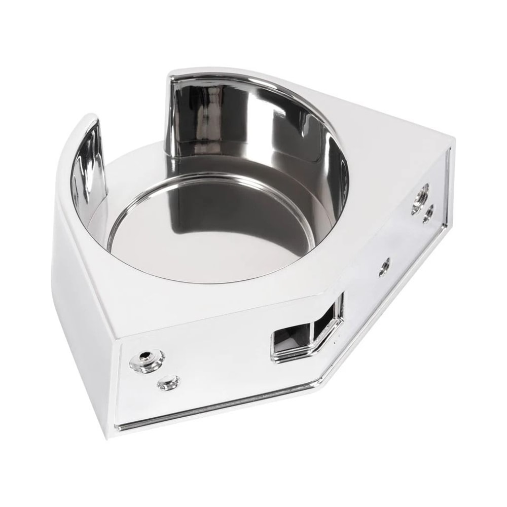 Chrome Left Driver DS Console Cup Holder For Freightliner Classic FLD 5