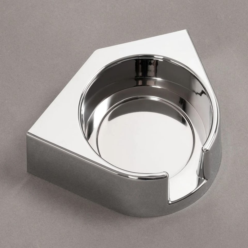 Chrome Left Driver DS Console Cup Holder For Freightliner Classic FLD 8