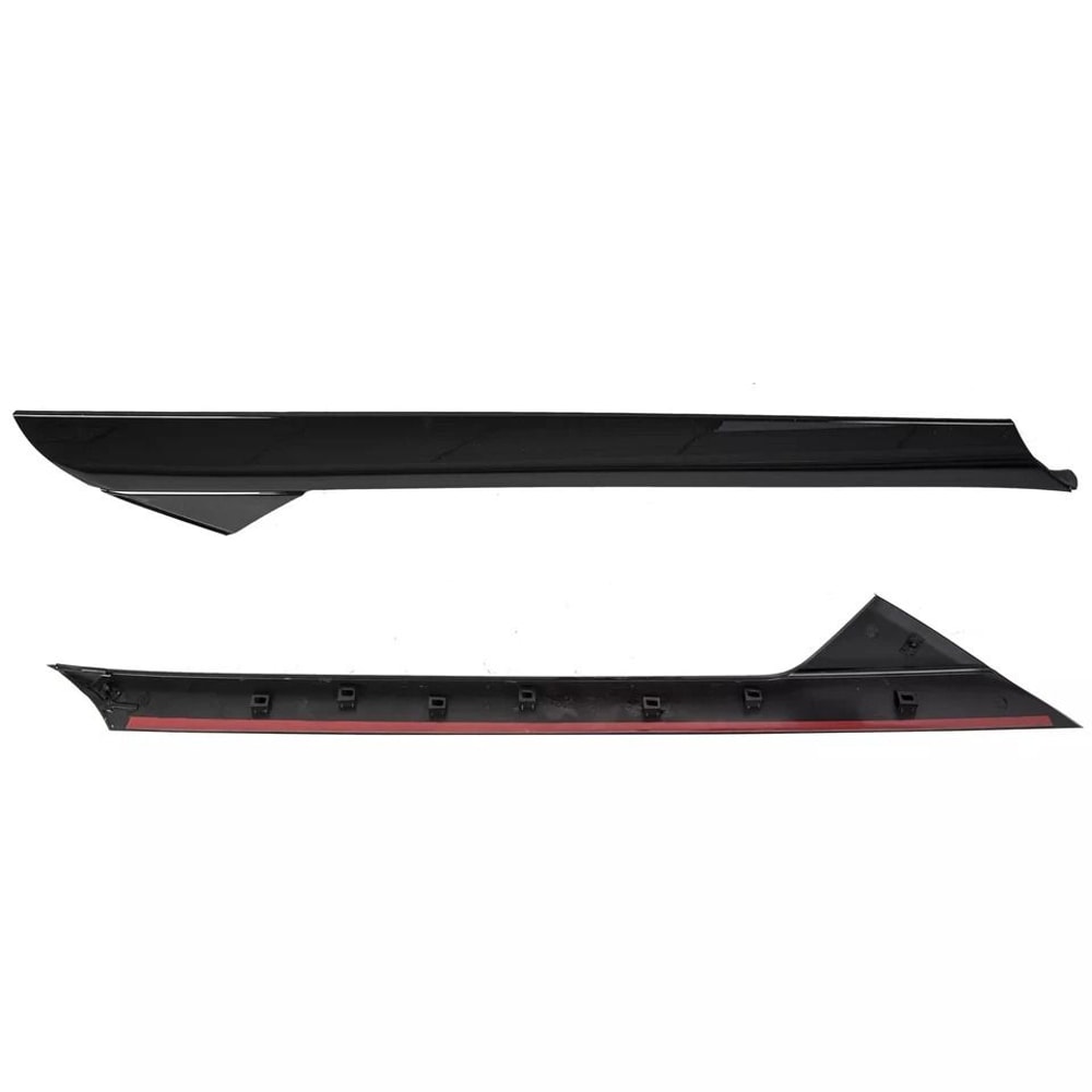 Gloss Black Windshield Trim Pillar Molding For Explorer 8