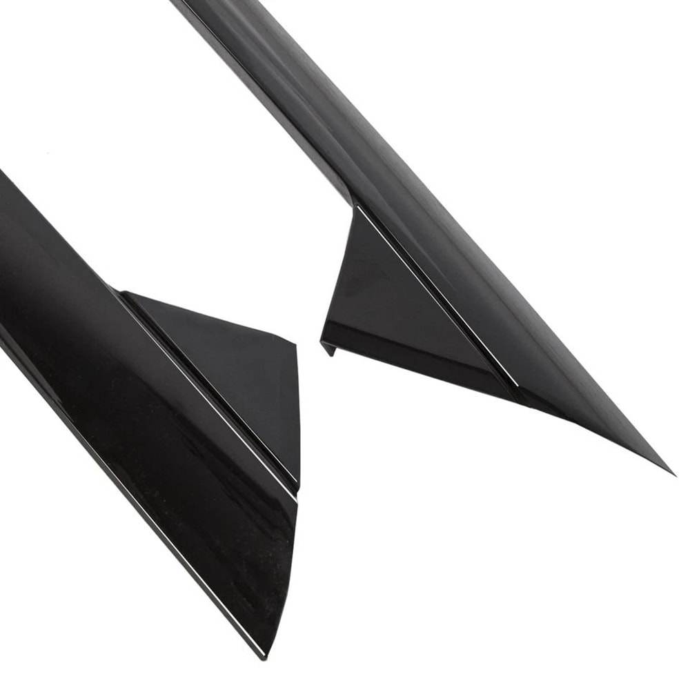 Gloss Black Windshield Trim Pillar Molding For Explorer 9