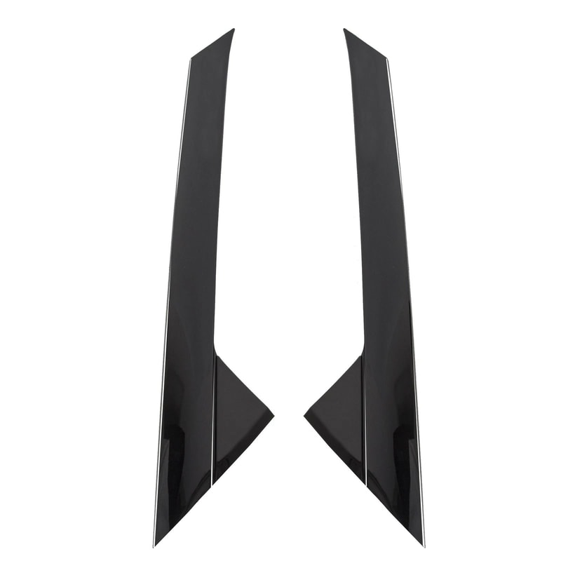 Gloss Black Windshield Trim Pillar Molding For Explorer 12