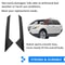 Gloss Black Windshield Trim Pillar Molding For Explorer 4