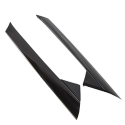 gloss black windshield trim pillar molding for explorer