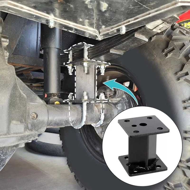 EZGO Golf Cart Block Lift Kit For Marathon Models Front Rear Suspension Upgrade 5