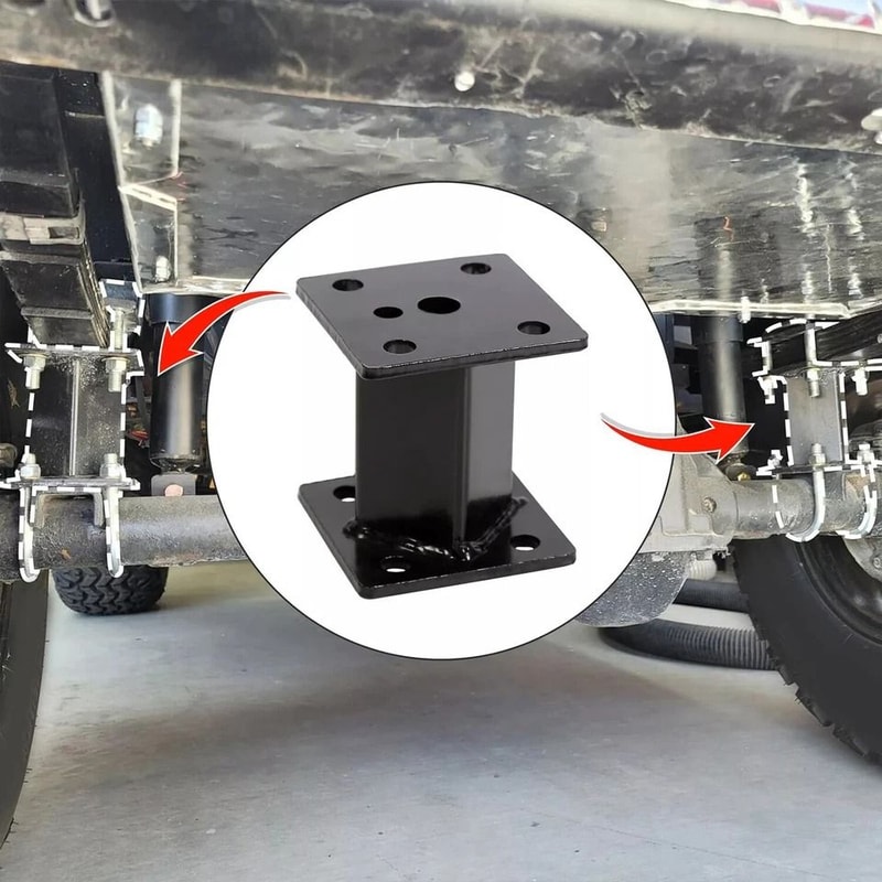 EZGO Golf Cart Block Lift Kit For Marathon Models Front Rear Suspension Upgrade 6