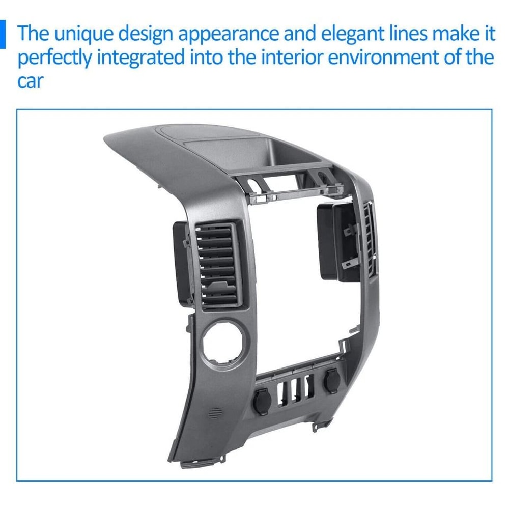 ABS Instrument Panel Lid Dash Radio Bezel For Titan XE SE Armada SE Premium Fit Finish 3
