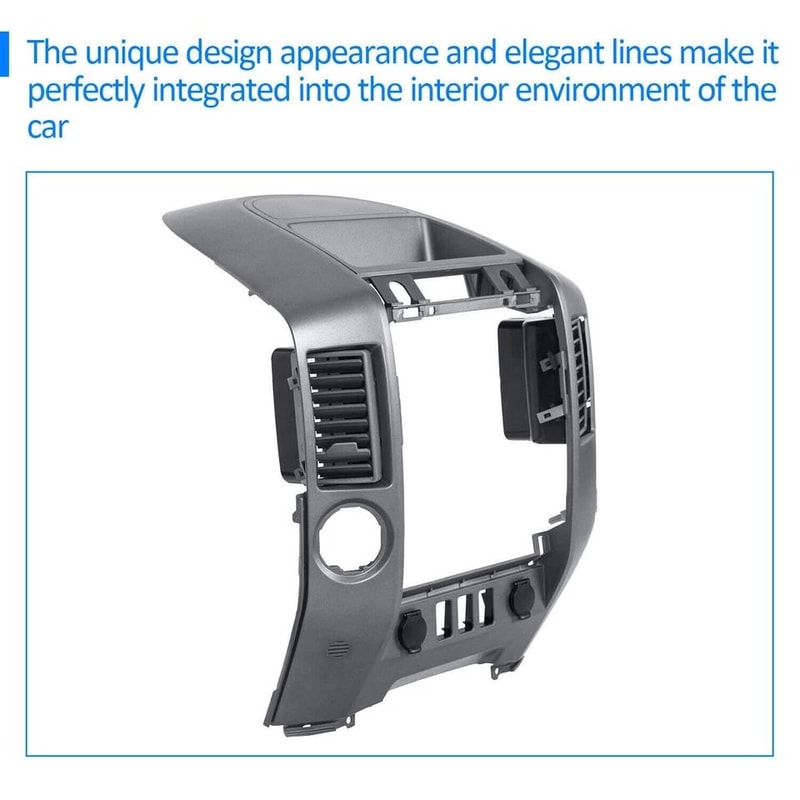 ABS Instrument Panel Lid Dash Radio Bezel For Titan XE SE Armada SE Premium Fit Finish 3