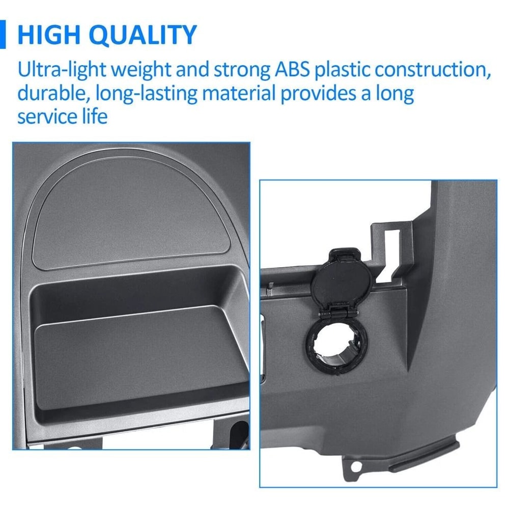 ABS Instrument Panel Lid Dash Radio Bezel For Titan XE SE Armada SE Premium Fit Finish 4