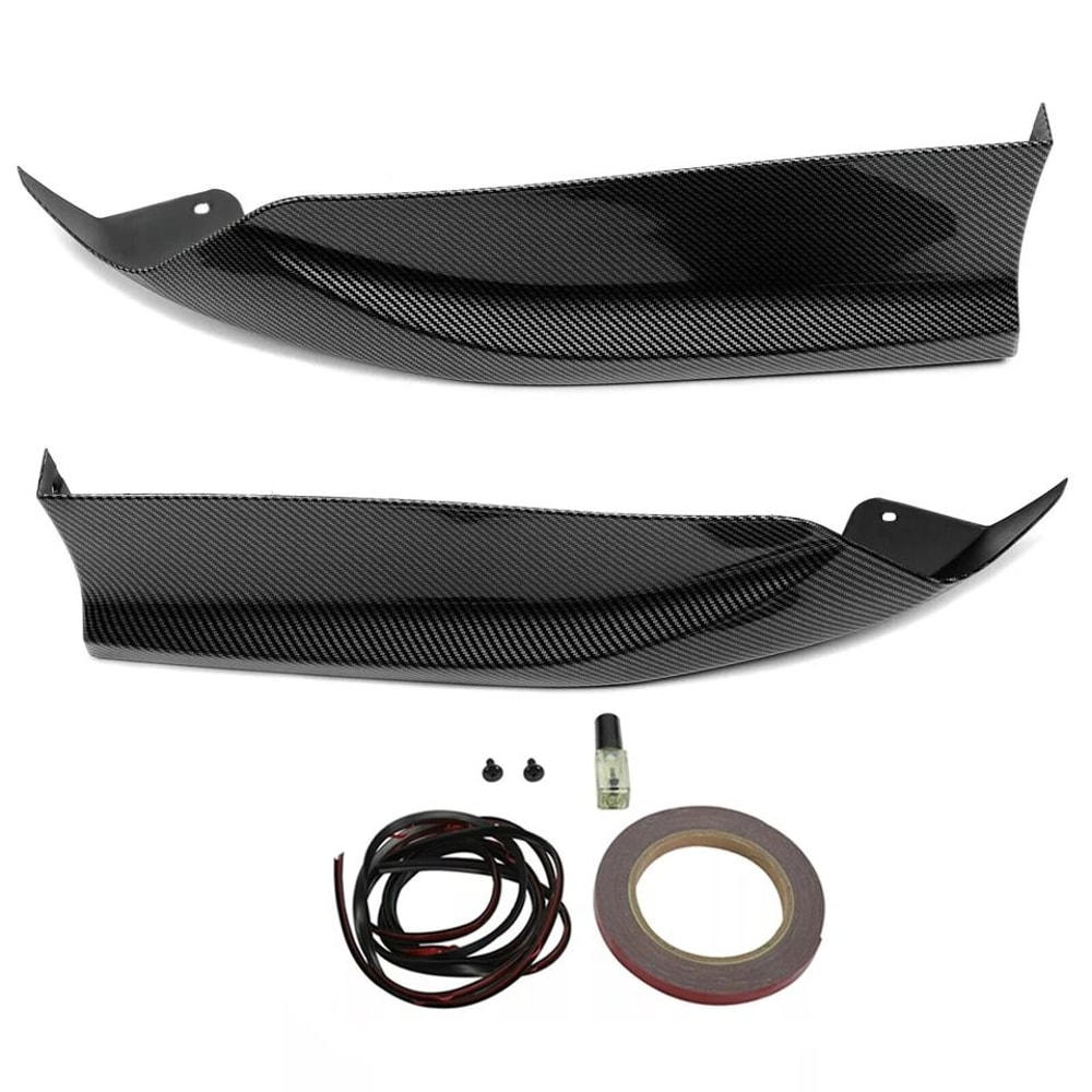 Carbon Fiber Rear Bumper Lip Splitter Spoiler For Honda Accord Sedan 2