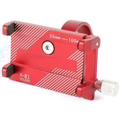 universal aluminum motorcycle phone mount bike handlebar phone holder for gps & smartphone