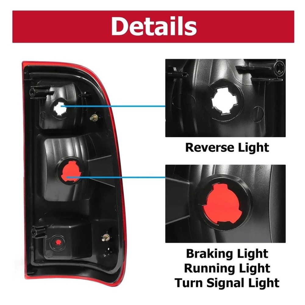 Tail Lights For Super Duty Rear Brake Lamp LeftRight 2