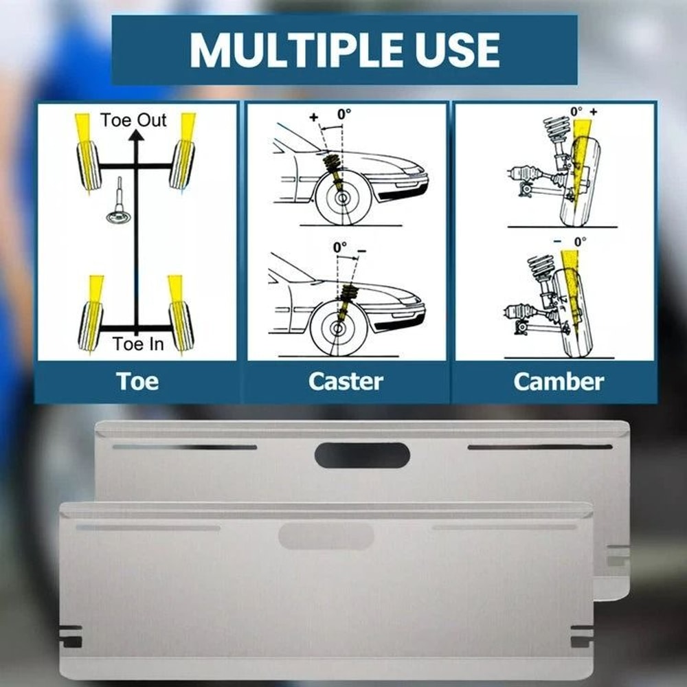 Toe Plates Wheel Alignment Tool Precision Toe Camber Measurement For Accurate Vehicle Alignment 2