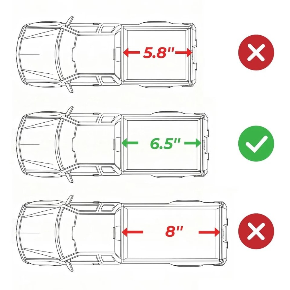 Bed Rail Caps Cover With Predrilled Holes Mounting Hardware 2