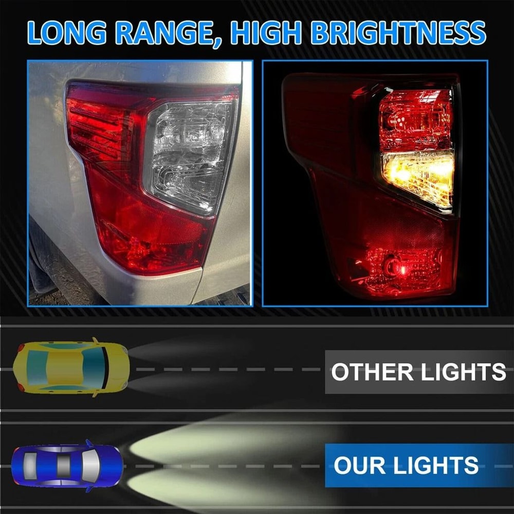 Left Rear Tail Light Assembly For Driver Side LH OEM Replacement 10