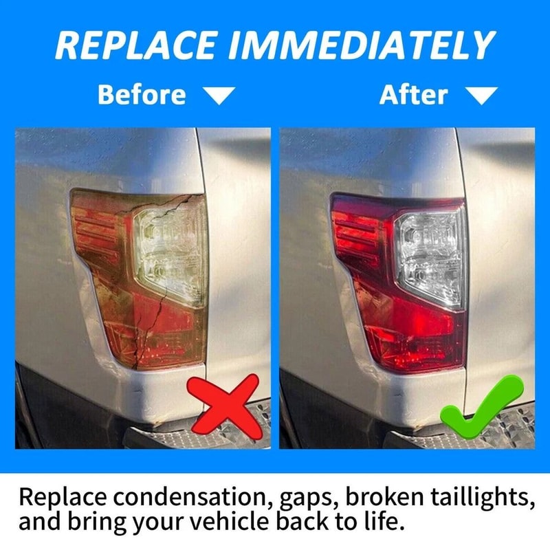 Left Rear Tail Light Assembly For Driver Side LH OEM Replacement 8