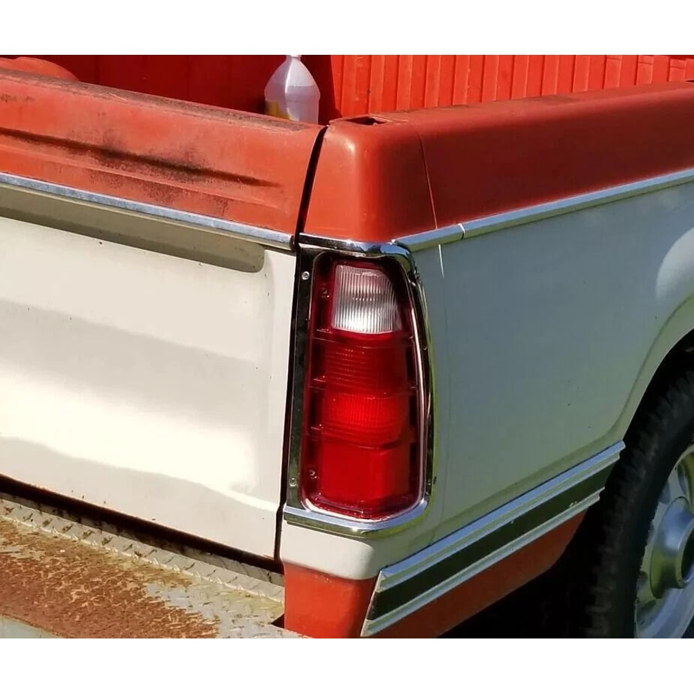 Truck Plymouth Power Wagon Tail Light Lenses Replacement Pair LH RH 6