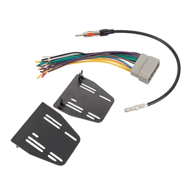 Navigation Radio Bezel Dash Vent Install Kit 6