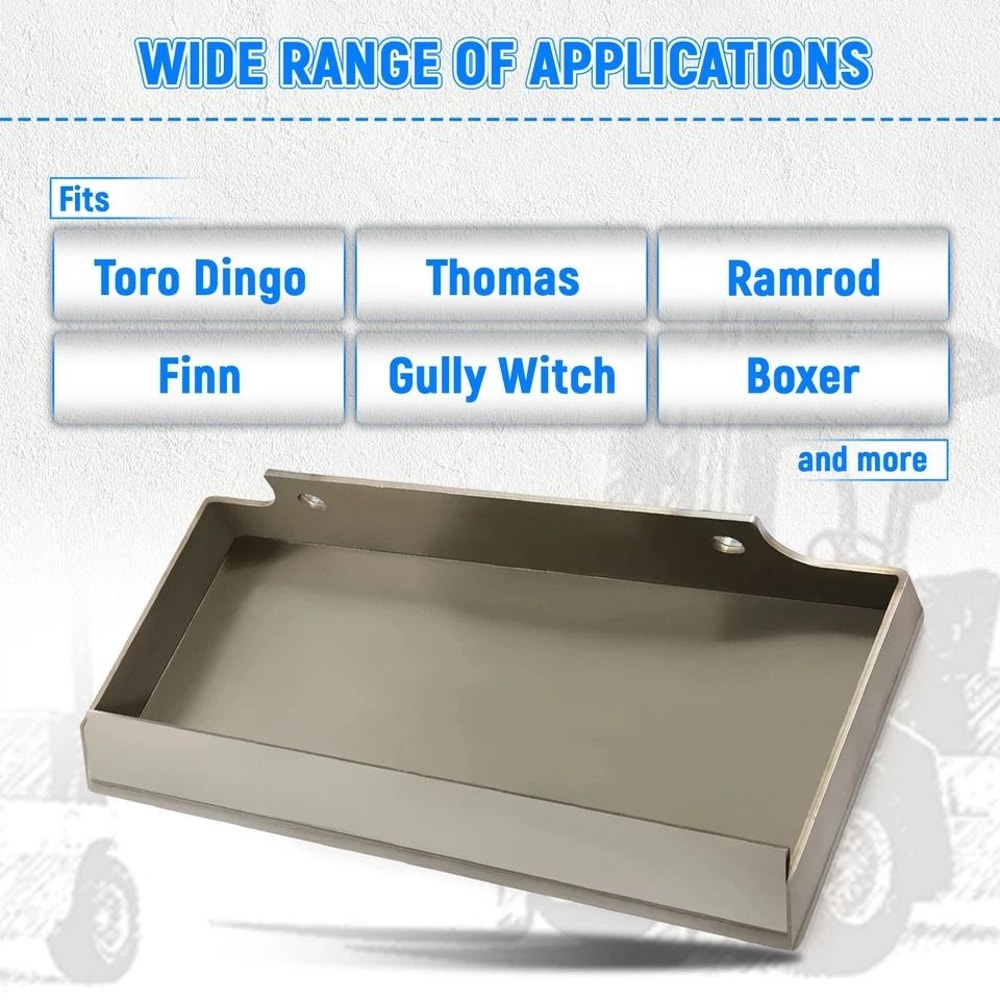 Heavy Duty Mini Skid Steer Mount Plate Quick Tach Adapter For Toro Dingo Ditch Witch 4