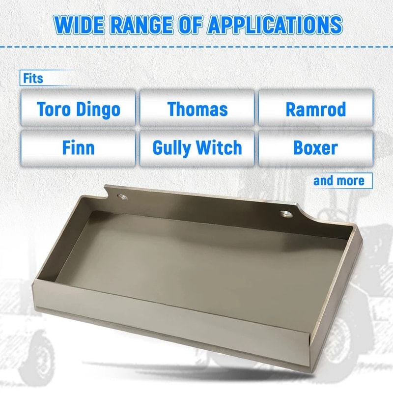 Heavy Duty Mini Skid Steer Mount Plate Quick Tach Adapter For Toro Dingo Ditch Witch 4