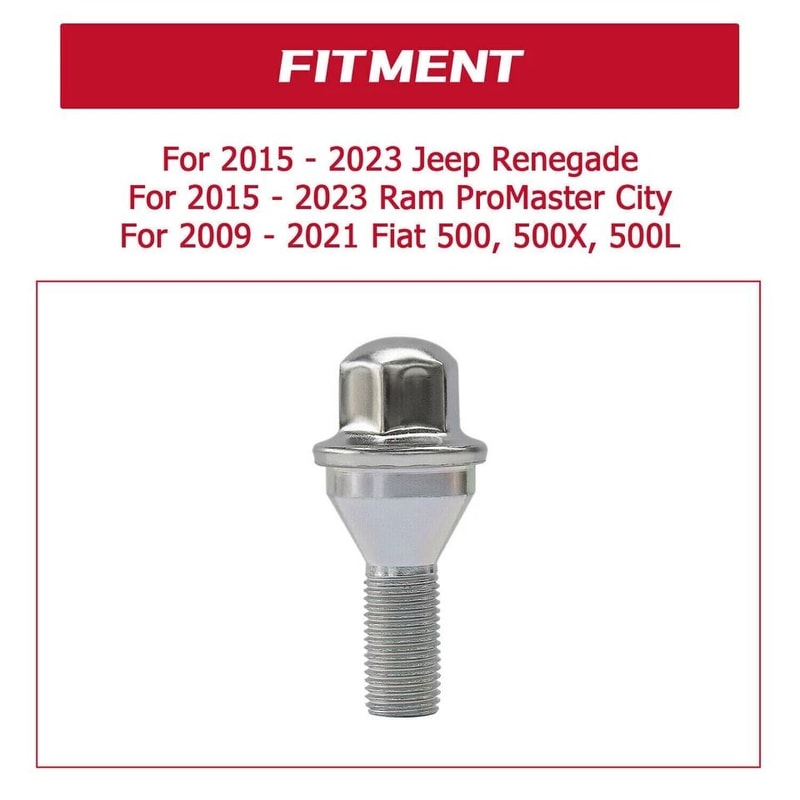 Lug Bolt For Jeep Renegade Ram ProMaster Fiat And Dodge Hornet 1