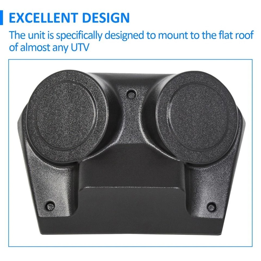 Universal Overhead Stereo Console For Polaris RZR 570800 RZR Premium Radio Cover 5