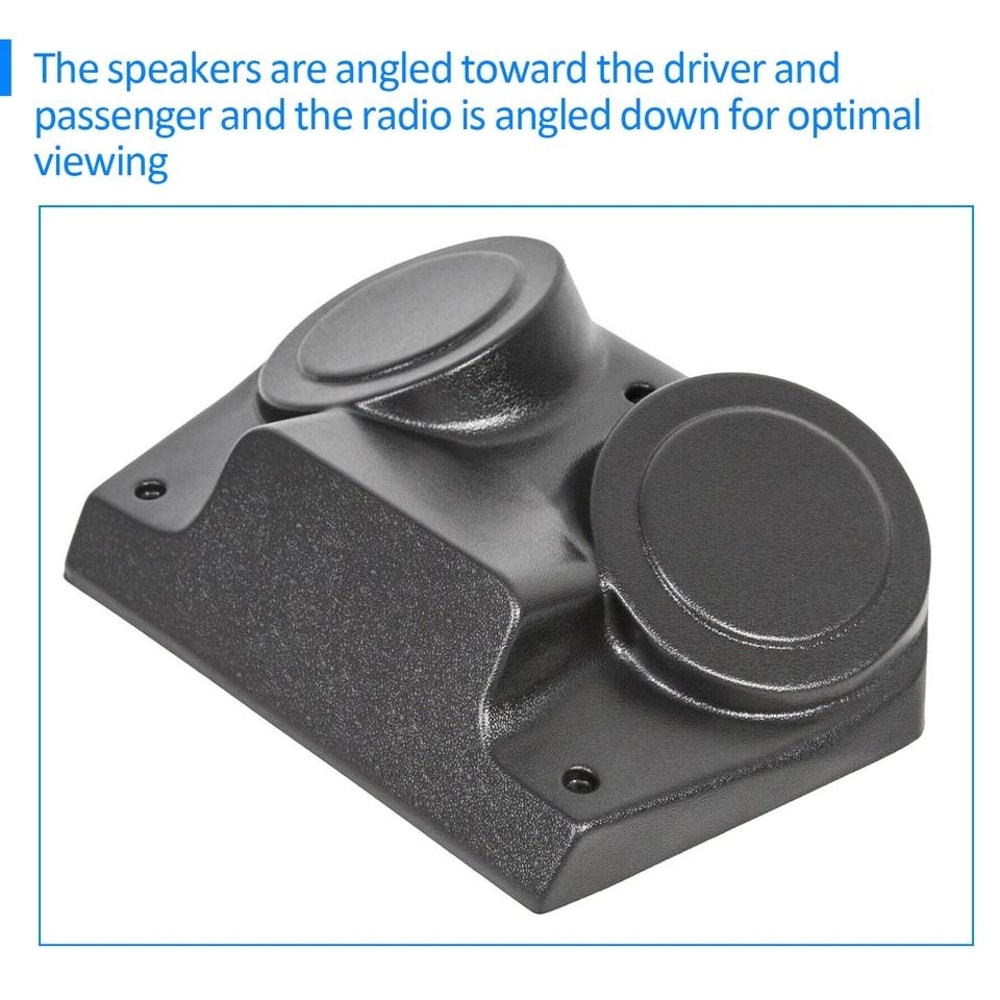 Universal Overhead Stereo Console For Polaris RZR 570800 RZR Premium Radio Cover 7