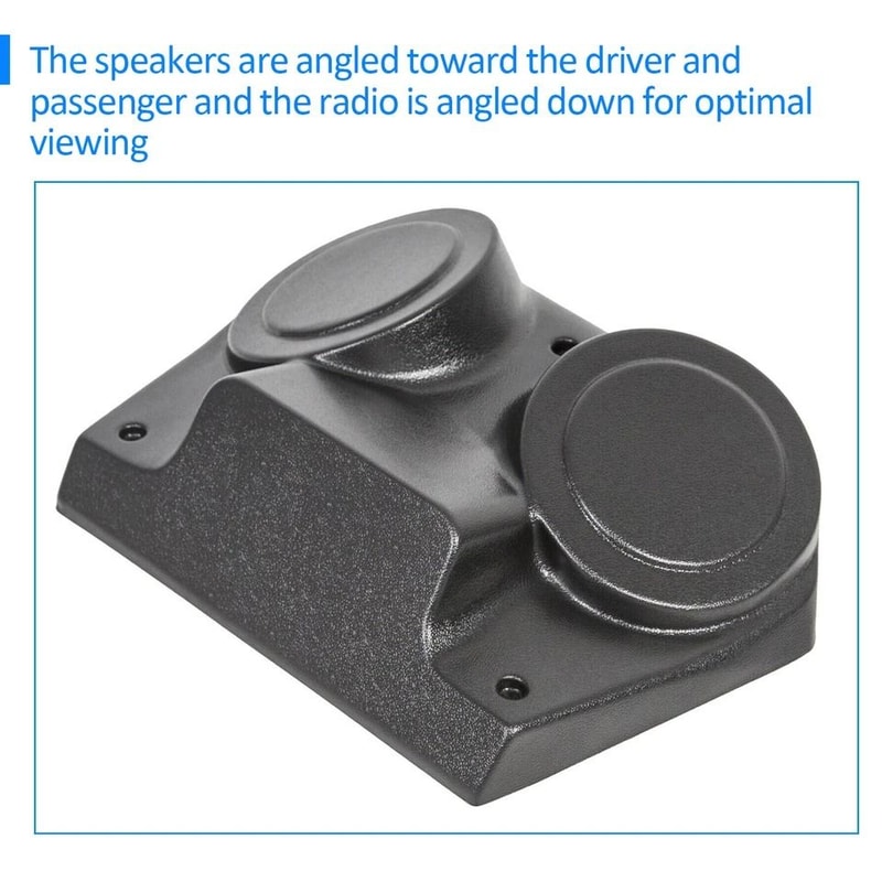 Universal Overhead Stereo Console For Polaris RZR 570800 RZR Premium Radio Cover 7