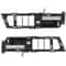 Pickup Interior Door Handle Pair Front Left Right 10