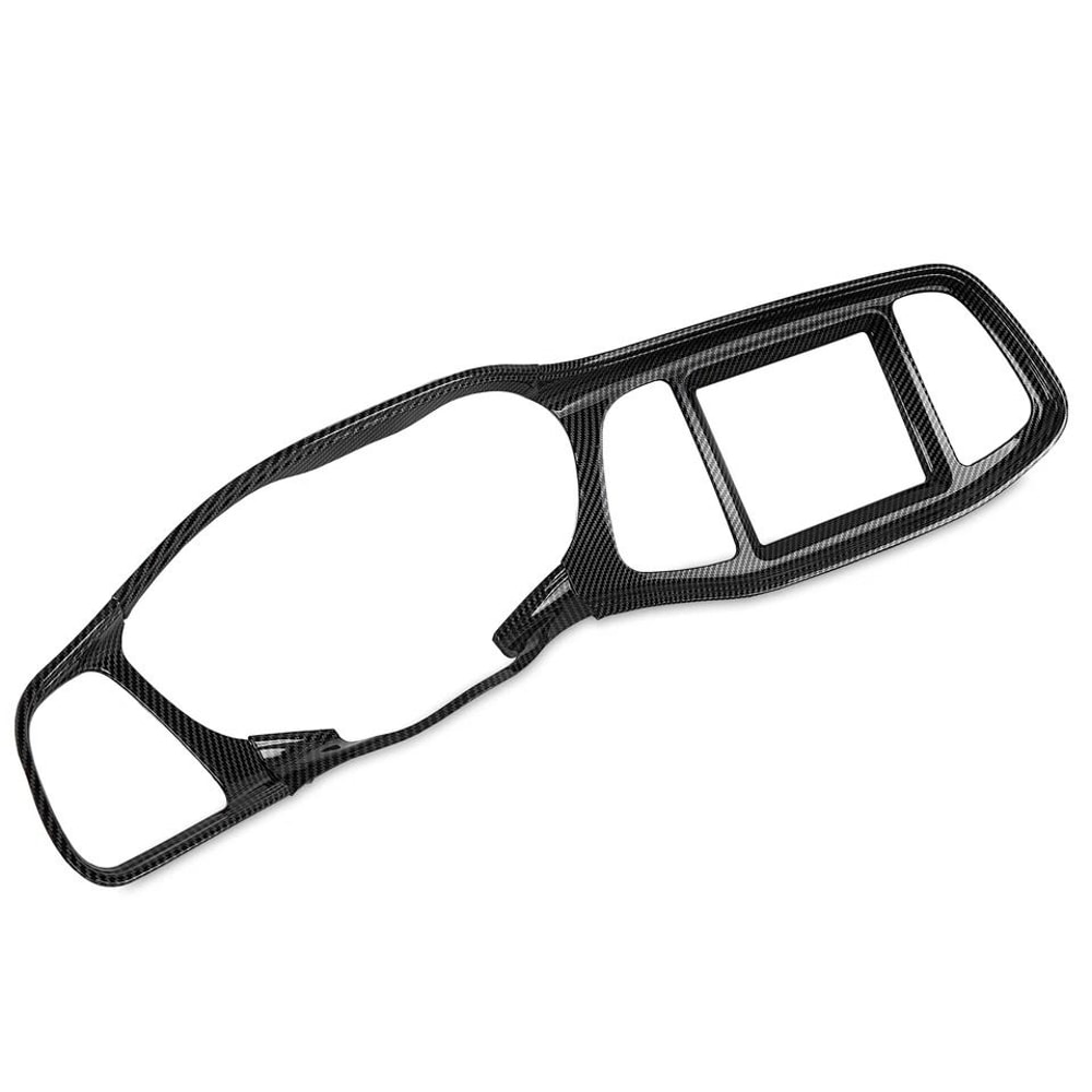 Carbon Fiber Center Console Trim And Dashboard Trim Kit 12