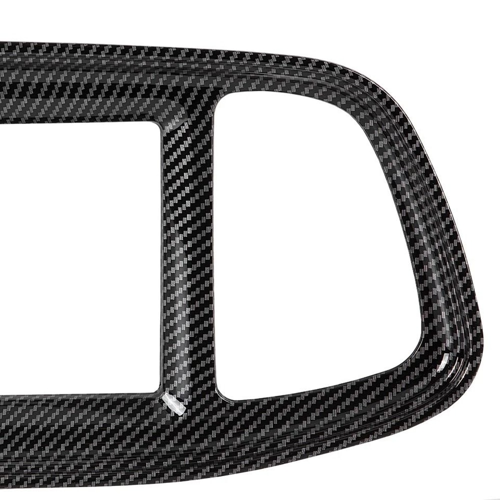 Carbon Fiber Center Console Trim And Dashboard Trim Kit 9