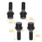 Black Wheel Lug Bolts For Jeep Compass Cherokee Renegade Ram 2