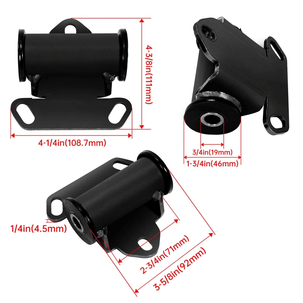 Sonoma Swap Motor Mounts Steel Engine Mount Kit 10