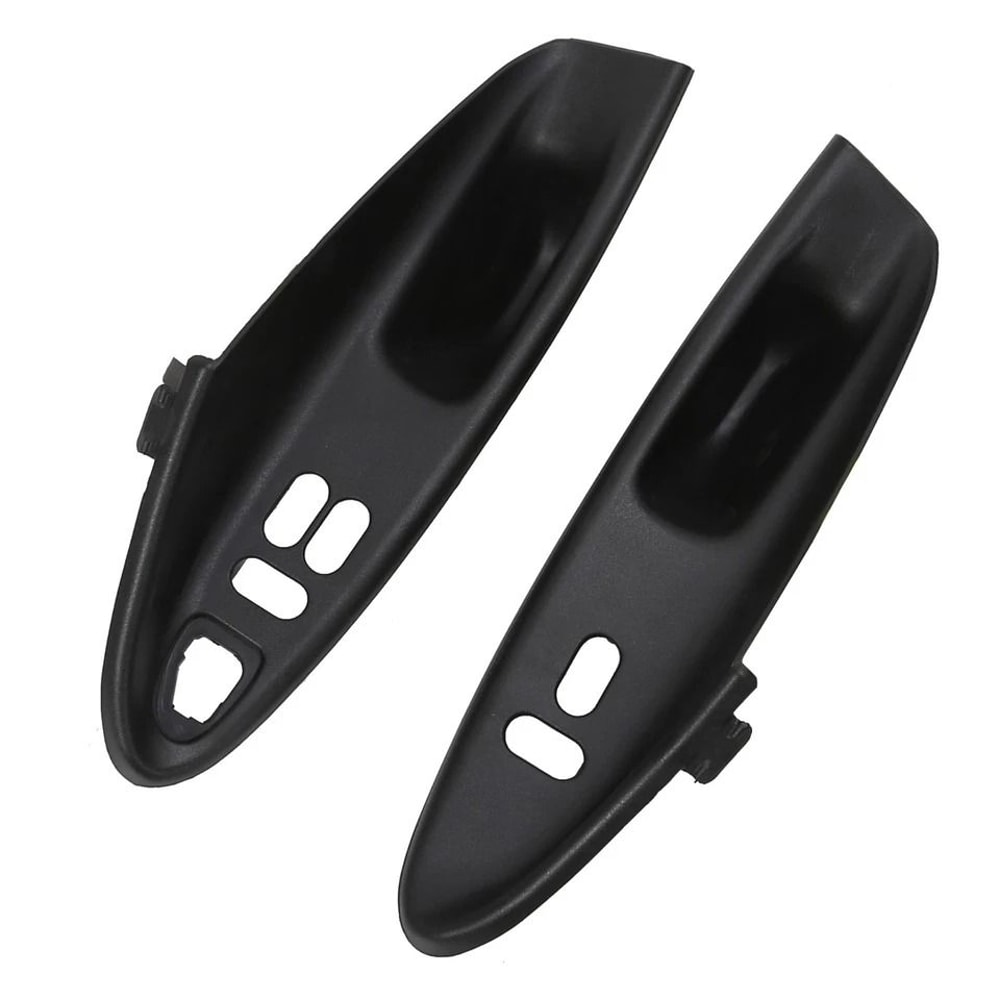 Interior Door Pull Handle Pair Black Coupe Replacement 0