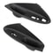 Interior Door Pull Handle Pair Black Coupe Replacement 1