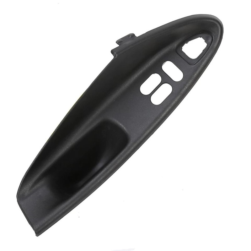 Interior Door Pull Handle Pair Black Coupe Replacement 3