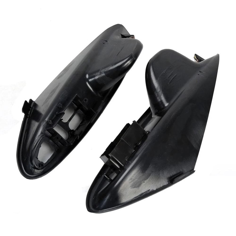 Interior Door Pull Handle Pair Black Coupe Replacement 4