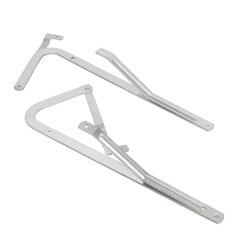 Compatible Attic Ladder Hinge Arms Pair For Ladder Repair 4