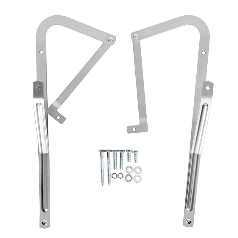 Compatible Attic Ladder Hinge Arms Pair For Ladder Repair 5