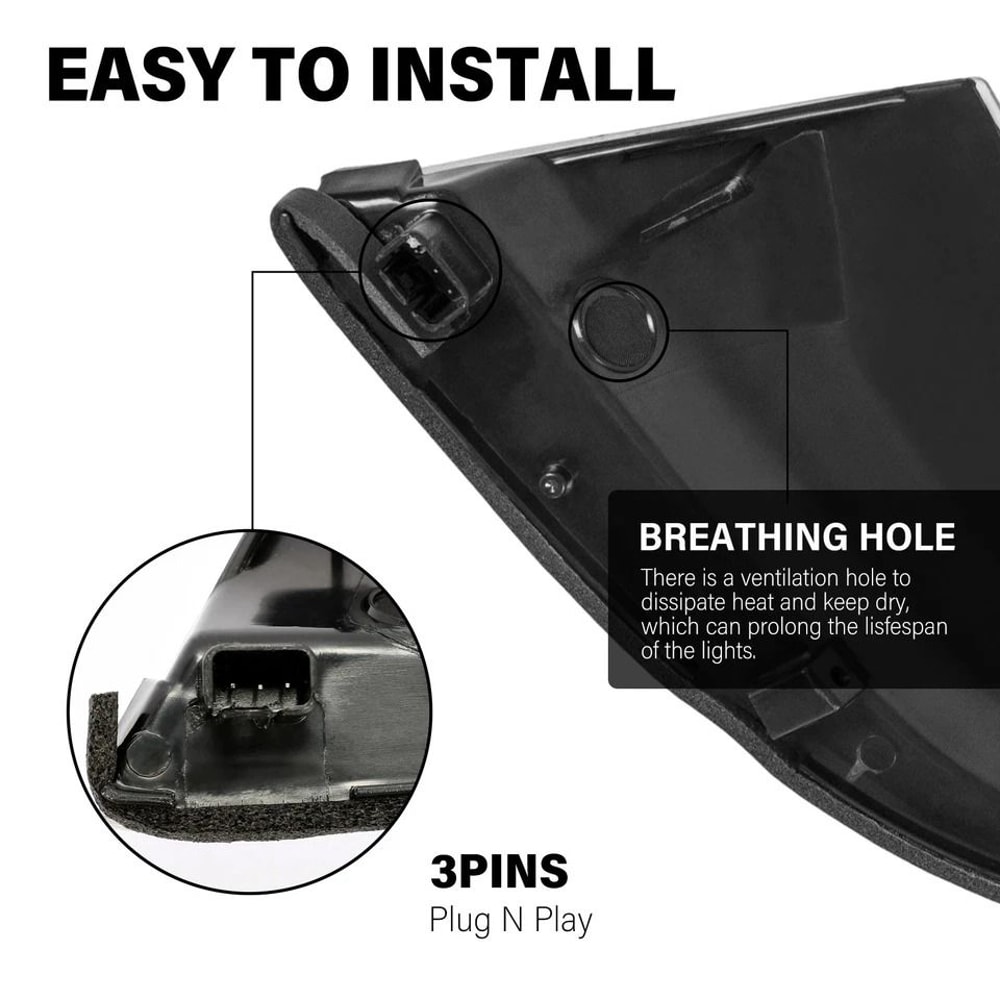 Driver Side Mirror Signal Lamp For Dodge Ram Left 3